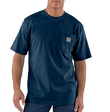 Carhartt Workwear Pocket T-Shirt - Navy (CH-K87-NVY) - Hahn's World of Surplus & Survival - 1