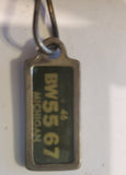 Vintage Keys & Key Fobs in Leather Case