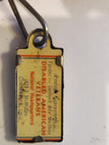 Vintage Keys & Key Fobs in Leather Case