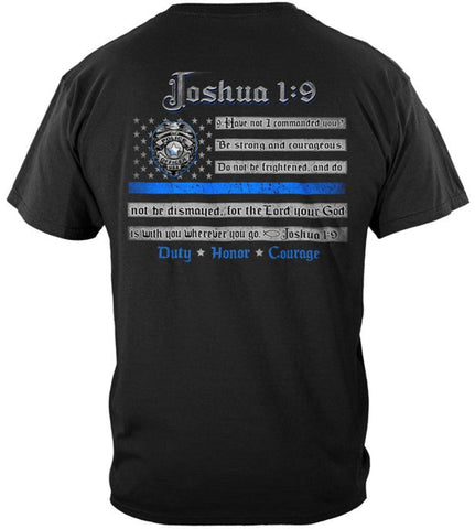 T-Shirt - Law Enforcement Joshua 1:9 (FF2490)