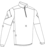 Tru-Spec Urban Force TRU 1/4 Zip Combat Shirt (TS-2584) - Hahn's World of Surplus & Survival - 2