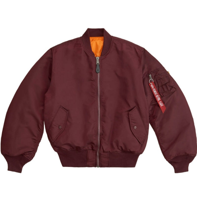 Alpha MA-1 Flight Jacket Nylon MJM21000C1 – Hahn's World of