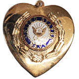 Military/Fire Dept.  Sweet Heart Necklace