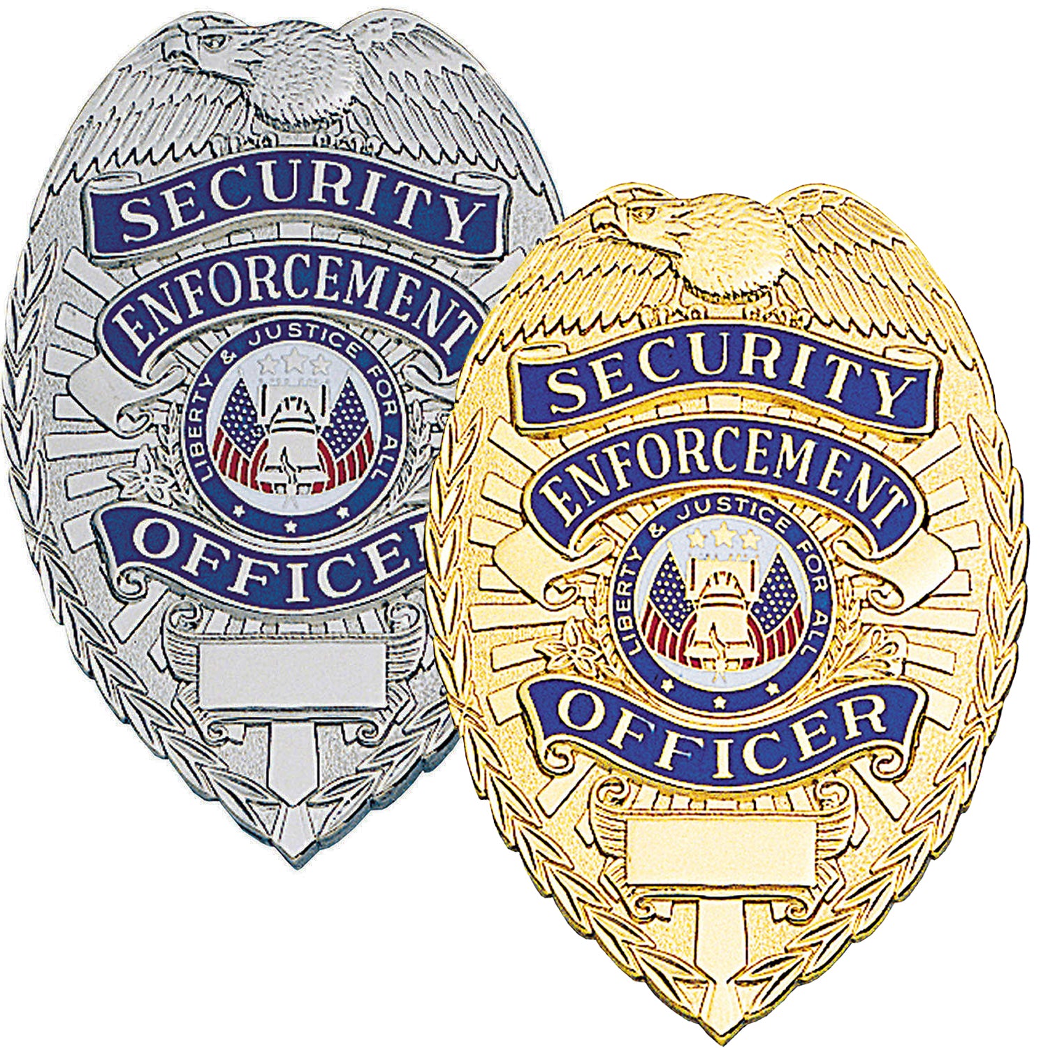 SECURITY ENFORCEMENT OFFICER GOLD SHIELD BADGE