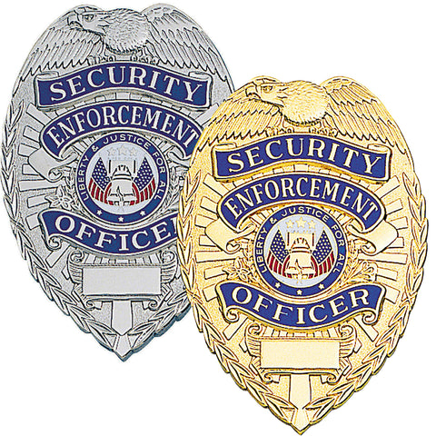 HWC Security Enforcement Officer - Breast Badge - Large