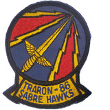 Patch - Vintage U.S. Navy Sabre Hawks Traron-86 (1193)