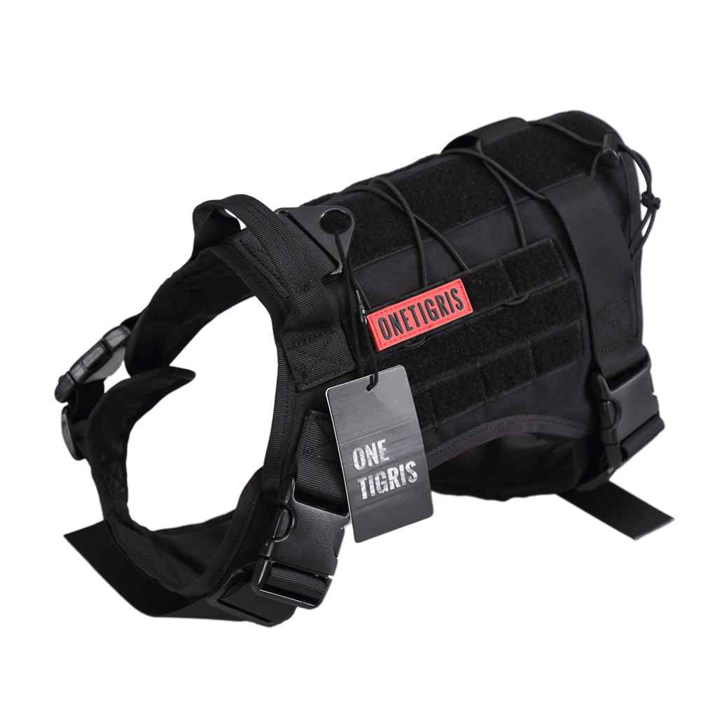 OneTigris Fire Watcher Tactical Molle Dog Harness (TG-GBX03) – Hahn's World  of Surplus & Survival