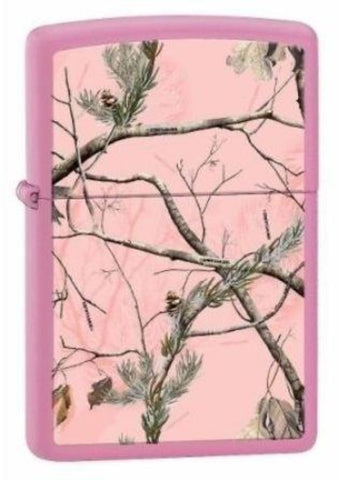 ZIPPO Real Tree Pink Lighter (PCT-ZIP-28078) - Hahn's World of Surplus & Survival