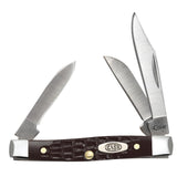 Knife - Case Brown Synthetic Small Stockman (00081)