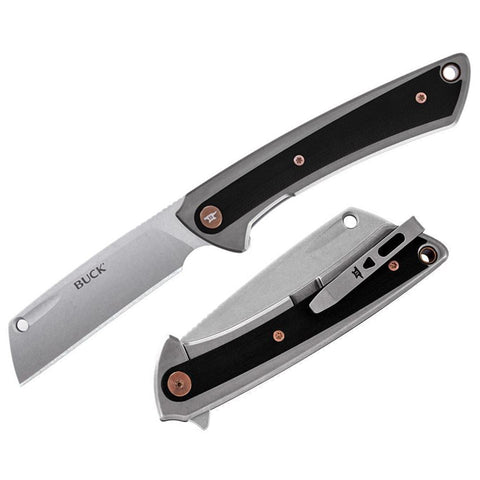 Knife - Buck 263 HiLine Knife w/Pocket Clip (0263GYS-B)