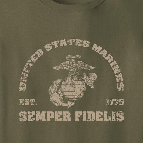 US Marine Corps Semper Fidelis T-Shirt