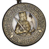 SALE Vintage 1979 German Ingolstadt Region Award - Hiking Medal Pin