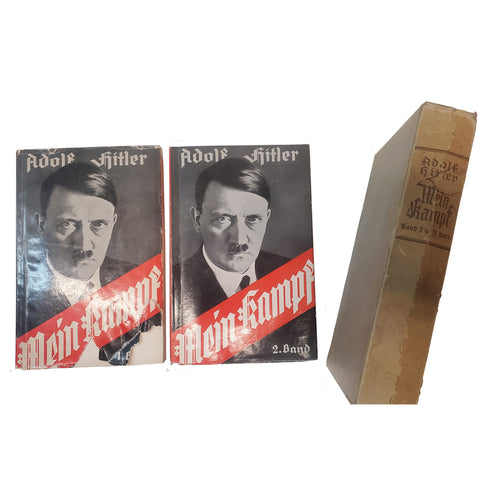 Rare Original 1936/7 2-Volume Soft Cover Set of MEIN KAMPF