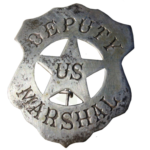 SALE Antique Deputy US Marshall Badge