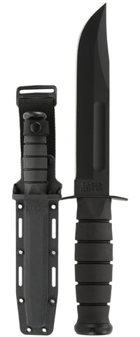 KA-BAR 1213 Full Black Straight Edge Knife