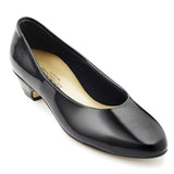 SALE Capps Hi-Gloss 1 1/4" Dress Pump Style - Black (90130)