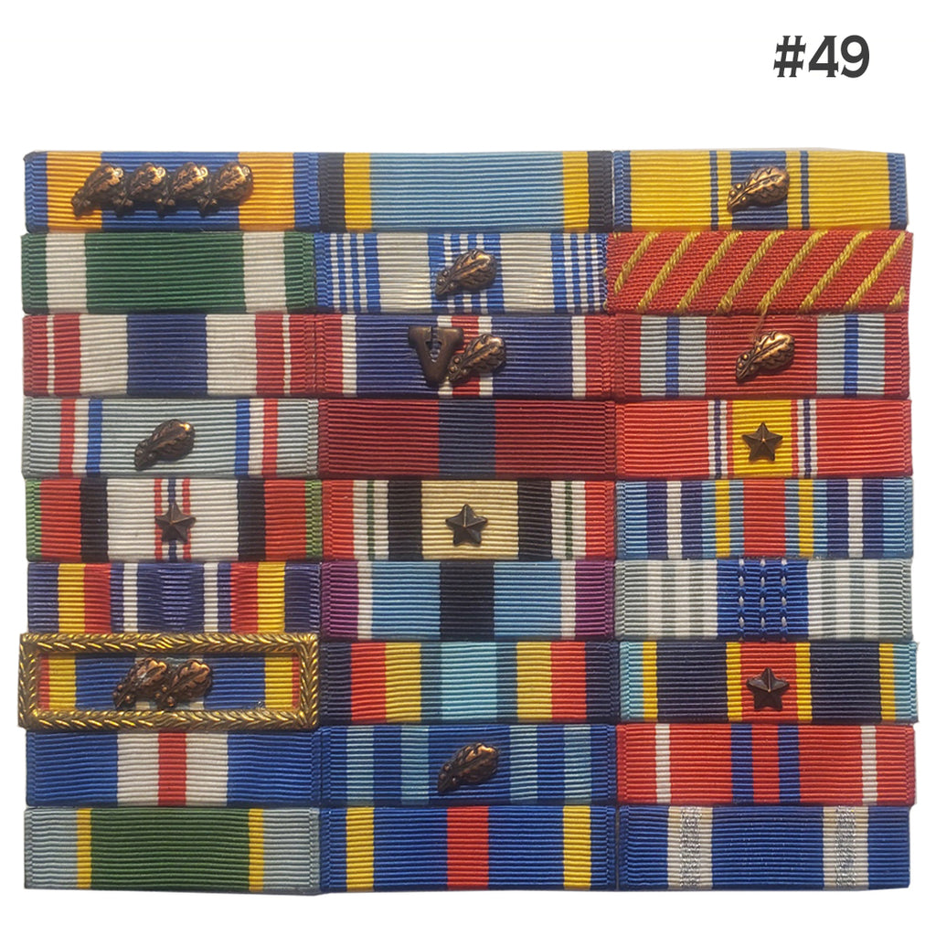 US Military Ribbon Racks & Medals (Used in Displays) - Previously Owne ...