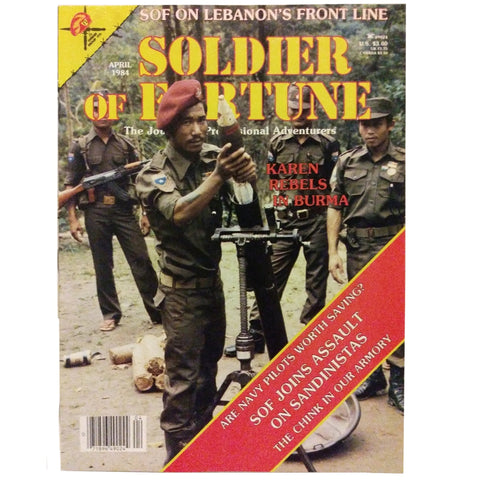 Vintage Soldier of Fortune Mag 1984 - Karen Rebels in Burma
