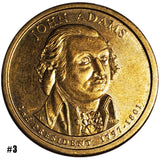 2007-D & P President 1797-1801 John Adams $1 Coin (7911)