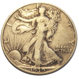 1939-D Walking Liberty Half Dollar (7838)