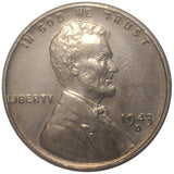 1943-D Steel War Wheat Penny (148LOR)