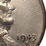 1943-S Steel War Wheat Penny (163LOR)