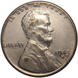 1943-S Steel War Wheat Penny (163LOR)