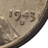 1943-S Steel War Wheat Penny w/Errors (172LOR)