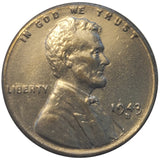 1943-S Steel War Wheat Penny (174LOR)