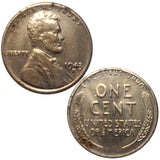 1943-S Steel War Wheat Penny (145LOR)