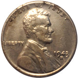 1943-S Steel War Wheat Penny (145LOR)