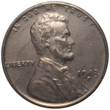 1943-S Steel War Wheat Penny (153LOR)