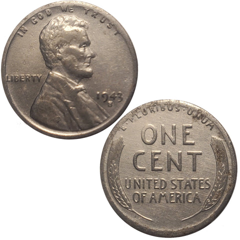 1943-S Steel War Wheat Penny (156LOR)