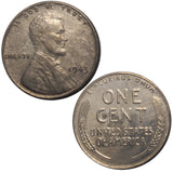 1943 Steel War Wheat Penny (173LOR)