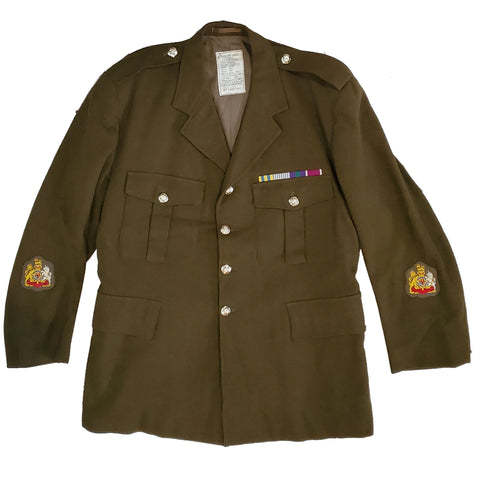 1950's British Army Officer Infantry No 2 Dress Uniform Jacket w/Ribbons (8008)