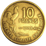 1951 10 Franks Coin (7867)