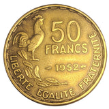 1952 France 50-Francs Coin - Bronze (7857)