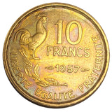 1957 10 Franks Coin (7866)