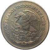 1982 Mo 50-Peso Silver w/Goddess Coyolxauhqui Mexican Coin (7790)