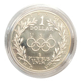 1988 U.S. Olympic Proof Silver Dollar Coin (7615)