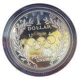 1988 U.S. Olympic Proof Silver Dollar Coin (7615)