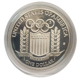 1992 U.S. Olympic Proof Silver Dollar Coin (7617)