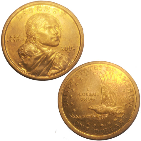 2001-D Sacagawea Dollar (7829)
