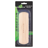 Shoe brush in packaging with Griffin branding on a white background