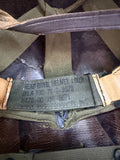Vintage Vietnam Era Steel Pot Helmet w/Reversible Camo Cover