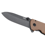 Knife - CRKT Squid MX Assisted - Brown (2495B)