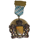 SALE Vintage 1977 German Rottendorf Hiking Medal Pin