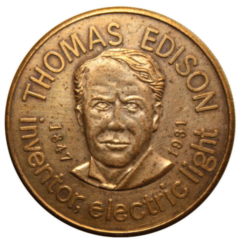 Thomas Edison People Who Made America Coin