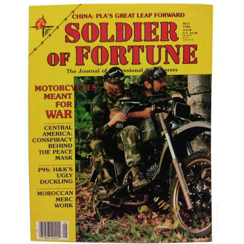 Vintage Soldier of Fortune Mag 1986 - Motorcycles Meant For War