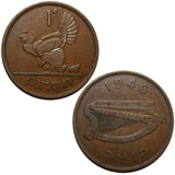17 Ireland Pennies From 1943-1968